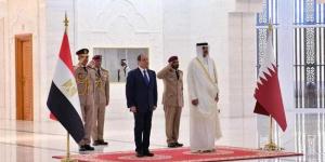 الرئيس السيسي يلتقي أمير دولة قطر - الأول نيوز