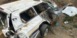 حادث معلمات الداير.. انقلاب سيارة مروع ينهى حياة 4 سيدات وسائق بمحافظة الداير السعودية - الأول نيوز