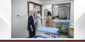 الرئيس التنفيذي للمستشفيات الحكومية تفتتح وحدة العمليات القصيرة بقسم الأمراض الجلدية في مجمع السلمانية الطبي - الأول نيوز