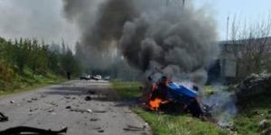 استشهاد وإصابة لبنانيين اثنين في غارة إسرائيلية على طريق عام برج رحال - الأول نيوز