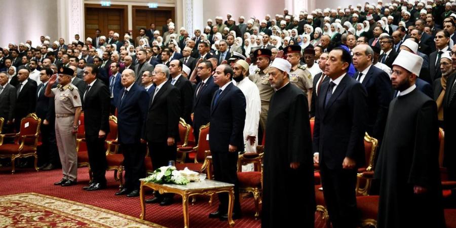 أبرز تصريحات الرئيس السيسي بالمولد النبوي الشريف: فرصة لتجديد منظومة القيم والأخلاق ومواجهة التطرف وبناء الإنسان - زاجل الإخباري