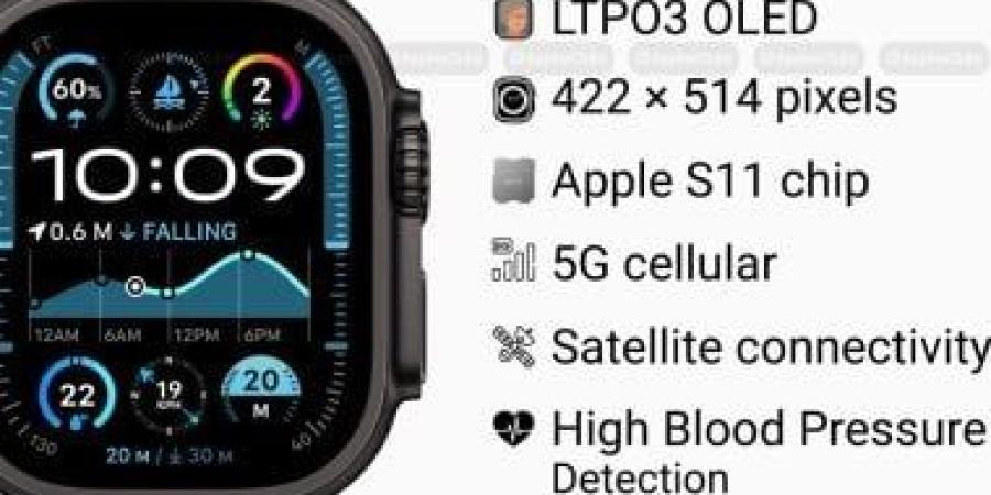 خلال ساعات.. آبل تكشف عن ساعة Apple Watch Ultra 3 بقدرات صحية استثنائية - زاجل الإخباري