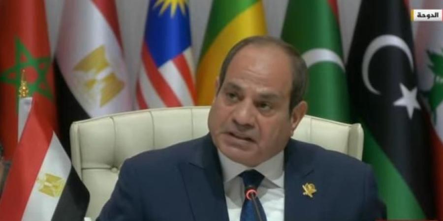 الرئيس السيسى: إسرائيل تسعى لتحويل المنطقة إلى ساحة مستباحة للاعتداءات - الأول نيوز