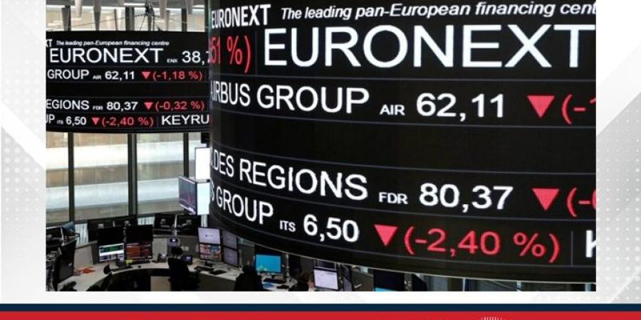 الأسهم الأوروبية تتراجع بفعل خسائر الشركات المالية والبنوك - الأول نيوز