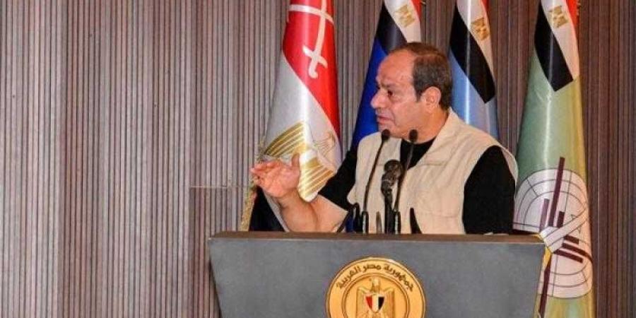 الرئيس السيسى من الأكاديمية العسكرية: لدينا ثقة بالله وعدالة موقفنا وإخلاص فى مسارنا - الأول نيوز