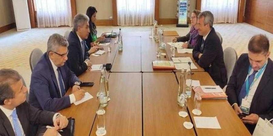 وزير السياحة يجتمع مع رئيس لجنة السياحة في البرلمان الألماني ”البوندستاج” - الأول نيوز