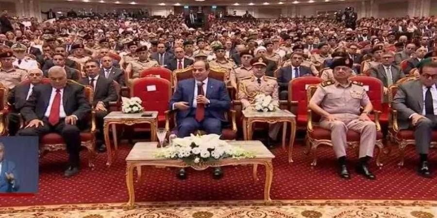 الرئيس السيسى: مصر تكلفت 100 مليار جنيه فى حرب الإرهاب غير الشهداء - الأول نيوز