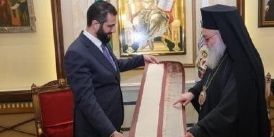 سوريا.. الشرع يزور الكنيسة المريمية بدمشق القديمة - الأول نيوز
