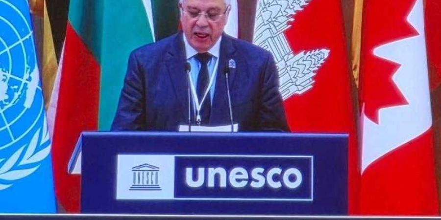 وزير التعليم العالي يلقي كلمة مصر في الدورة (43) للمؤتمر العام لليونسكو - الأول نيوز