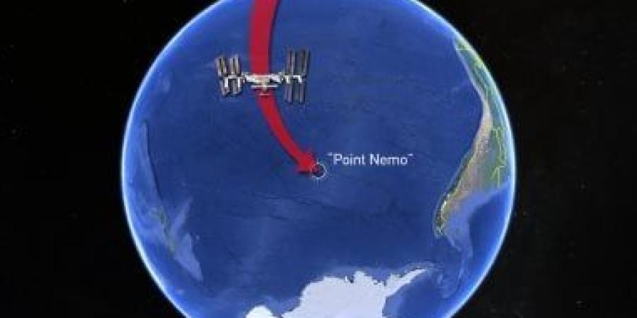 تعرف على نقطة نيمو.. مكان هبوط محطة الفضاء الدولية النهائى 2030 - الأول نيوز
