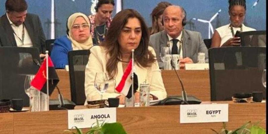 وزيرة التنمية المحلية تشارك في حوار المائدة المستديرة حول ”التحول في مجال الطاقة” - الأول نيوز