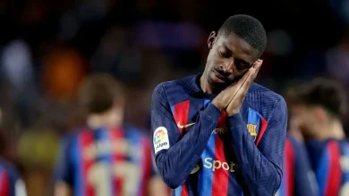 قلق من غياب ديمبيلي عن لقاء أرسنال في إياب دوري الأبطال