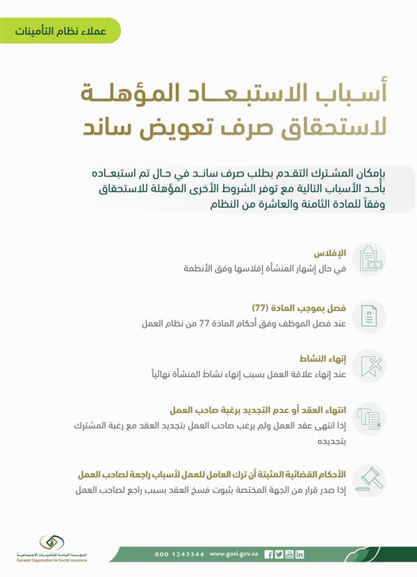 من هم المشمولين في دعم ساند؟