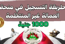 منحة العمالة غير المنتظمة