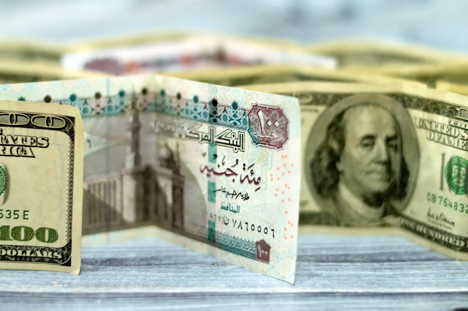 الدولار الأمريكي إلى الجنيه المصري
