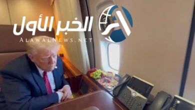 ترامب يتابع مقاتلات القوات الجوية الأميرية القطرية