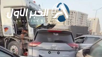 حادث معرض سيارات القطامية