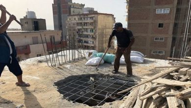حملات قوية ضد المخالفين وإزالة 36 طابق مخالف بالمقطم