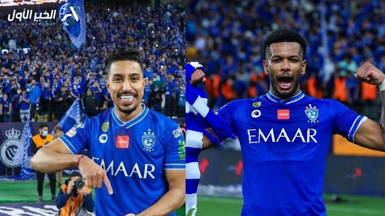 علي البليهي وسالم الدوسري