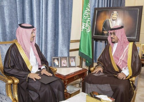 تفاصيل زيارة أمير نجران ومتابعة الخطوط السعودية