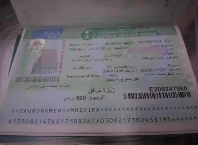 تحقق من صلاحية التأشيرة عبر بوابة التحقق الرسمية